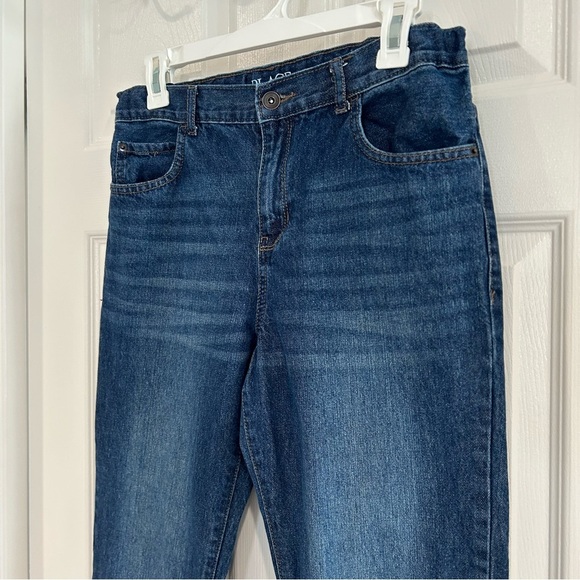The Children's Place Boys Straight Leg Jeans Denim Sz 14 Husky Adjustable Waist - Picture 5 of 12